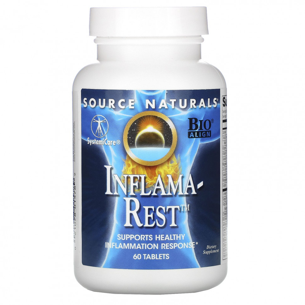 ������ ������ Source Naturals, ������� ������� Inflama-Rest, 60 ��������  IHerb (������) ����