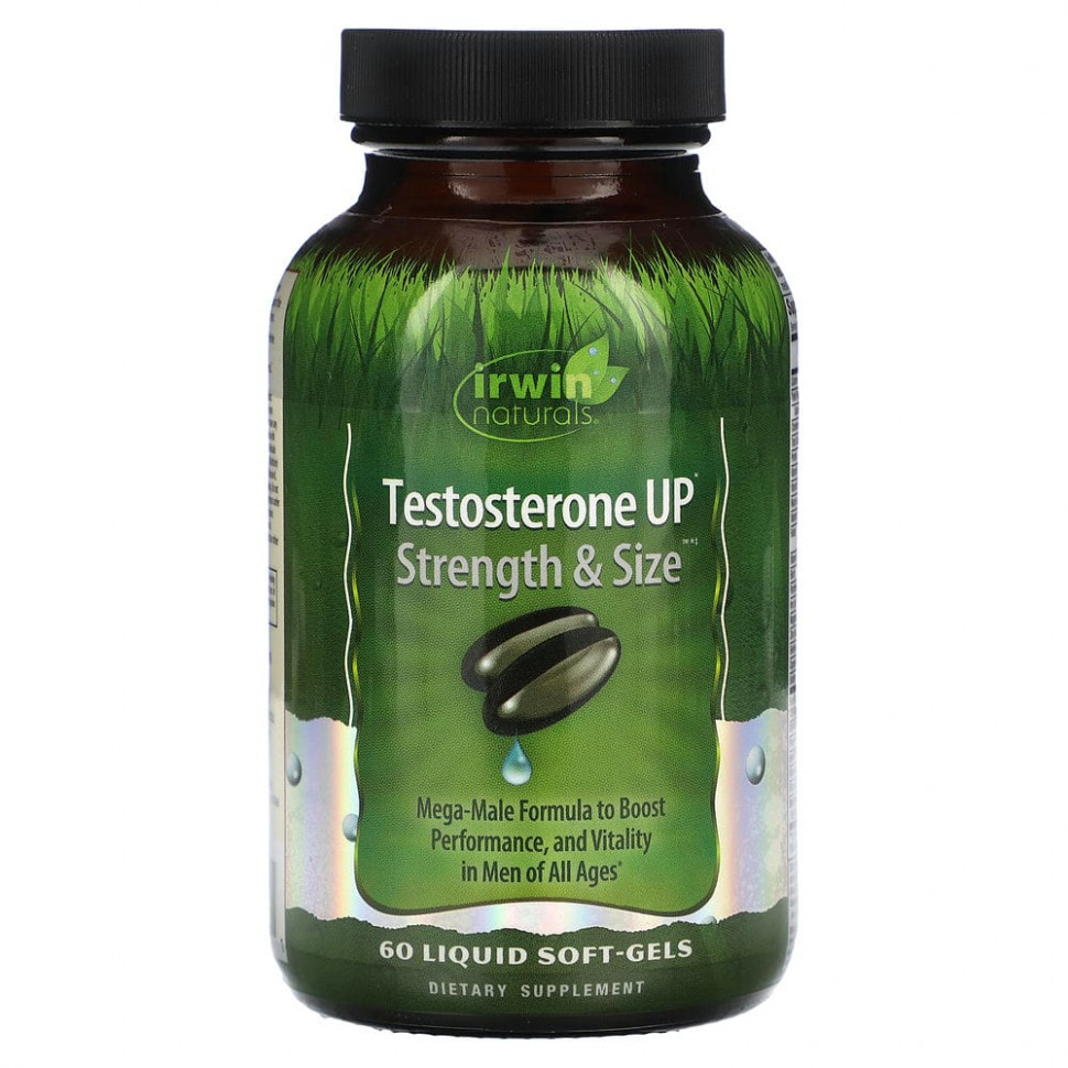 ������ ������ Irwin Naturals, Testosterone Up, ���� � ������, 60 ������ ��������  IHerb (������) ����