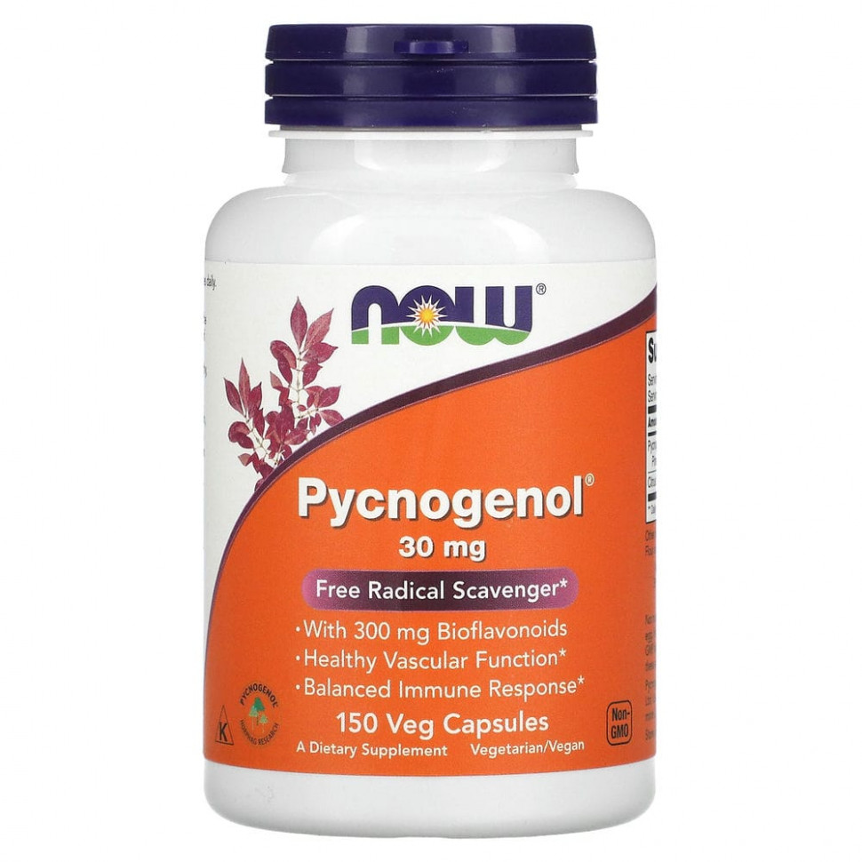 ������ ������ NOW Foods, Pycnogenol, ����������, 30 ��, 150 �������������� ������  IHerb (������) ����