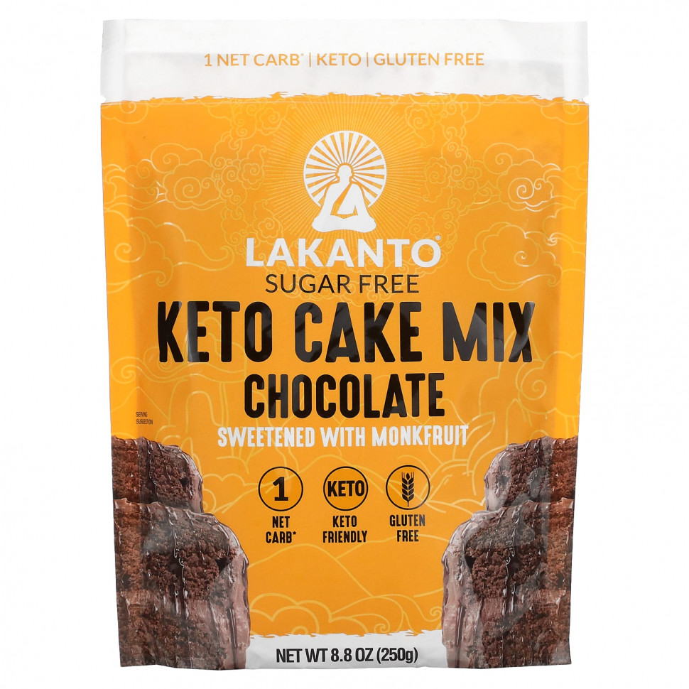 ������ ������ Lakanto, Keto Cake Mix, �������, 250 � (8,8 �����)  IHerb (������) ����