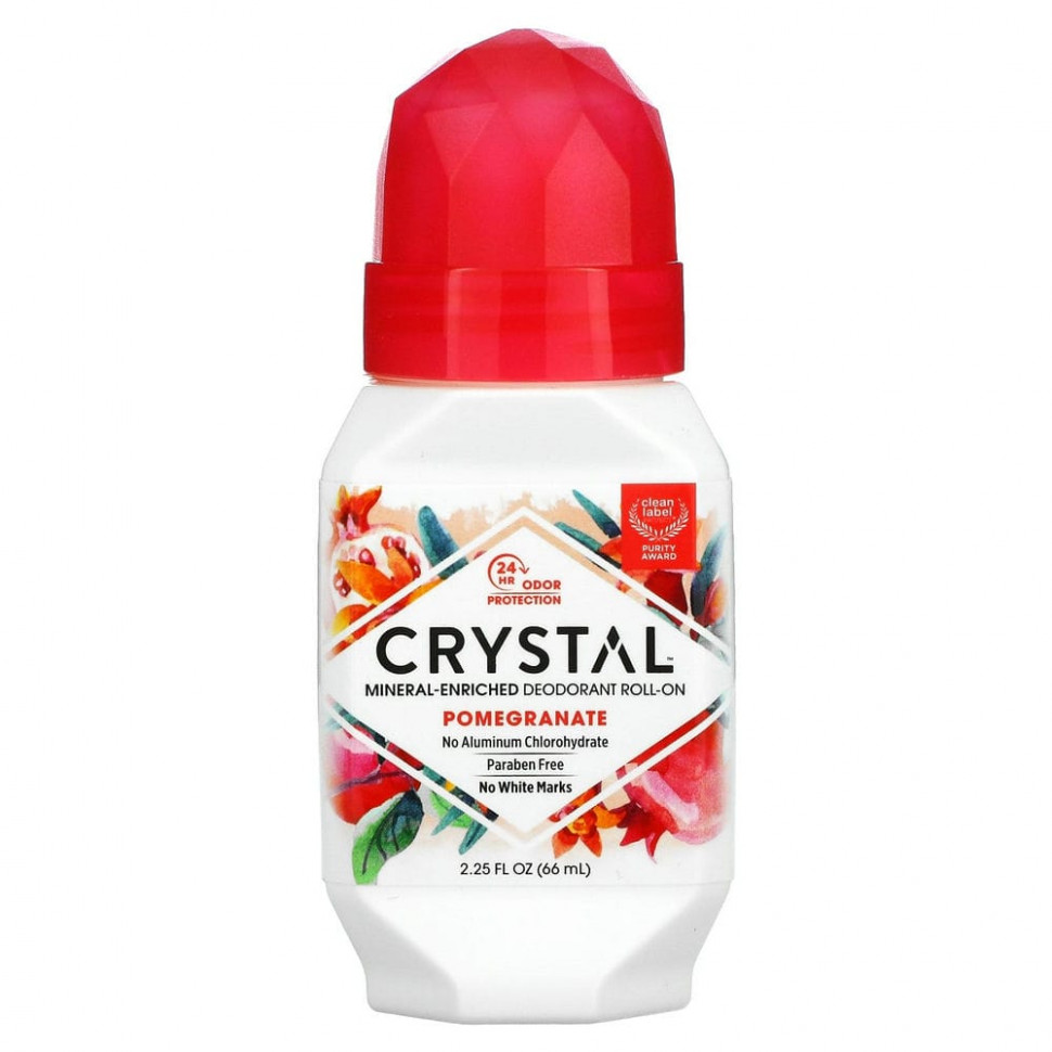 ������ ������ Crystal Body Deodorant, ����������� ��������� ���������� � ��������, 2,25 ������ ����� (66 ��)  IHerb (������) ����