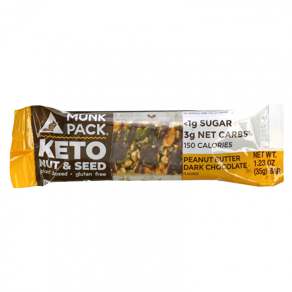 ������ ������ Munk Pack, Nut & Seed Bar, ������ ������� � ���������� ������, 35 � (1,23 �����)  IHerb (������) ����