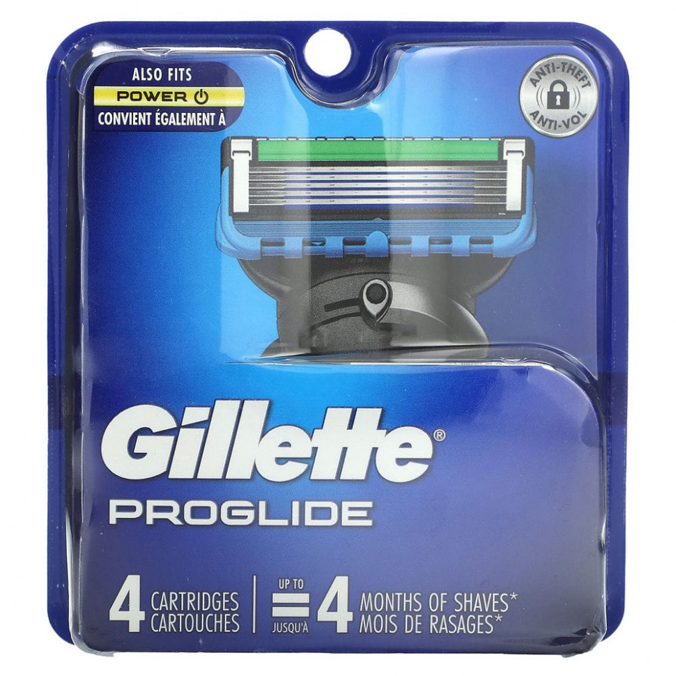 ������ ������ Gillette, Proglide, ������� ������� ��� ������, 4 ��.  IHerb (������) ����