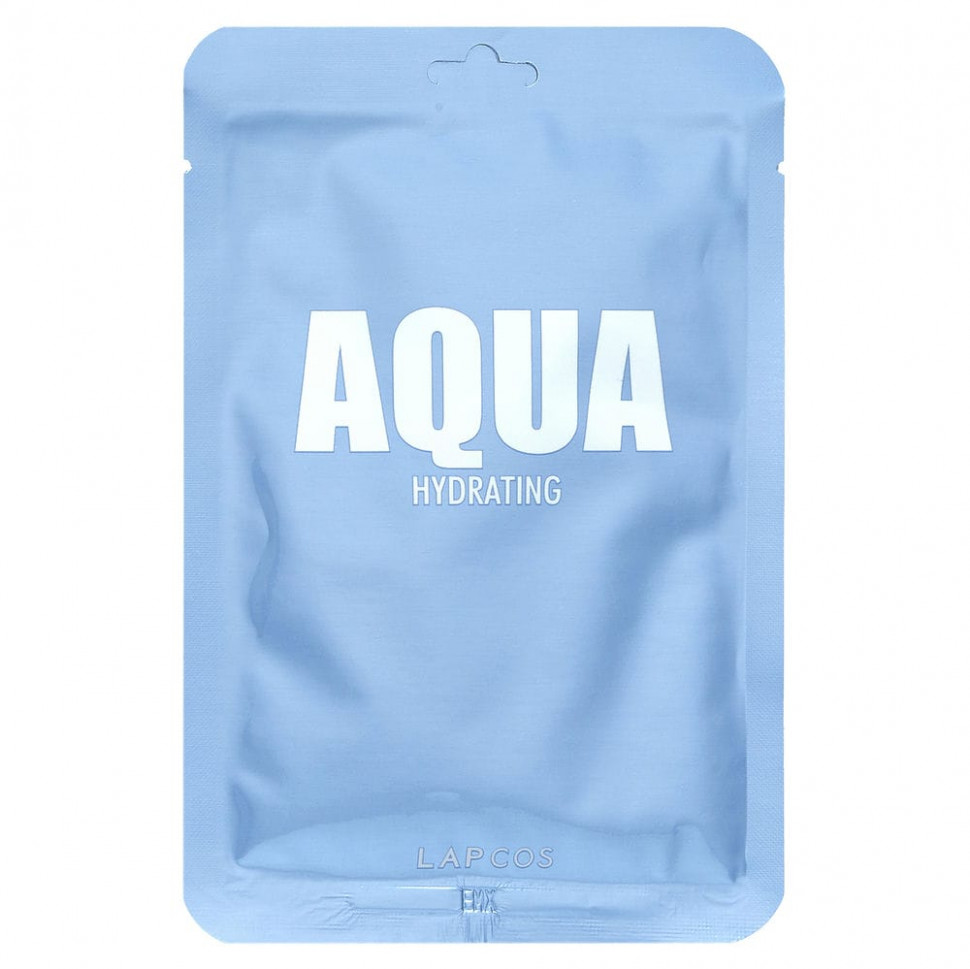 ������ ������ Lapcos, Aqua Hydrating Sheet Beauty Mask, 30 �� (1,01 ����. �����)  IHerb (������) ����