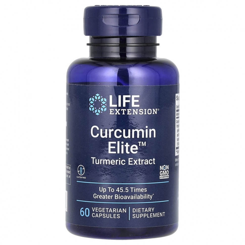 ������ ������ Life Extension, Curcumin Elite, �������� �������, 60 ������������ ������  IHerb (������) ����