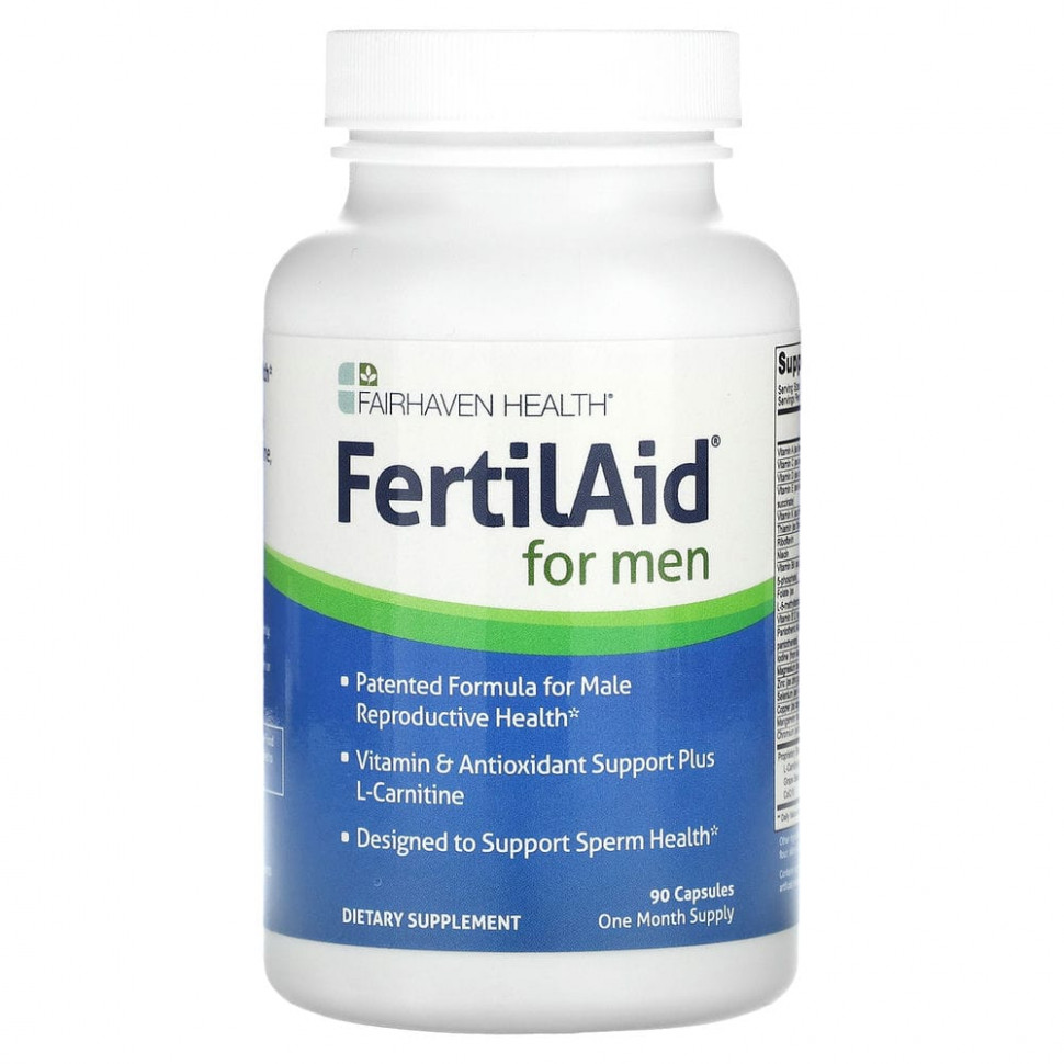 ������ ������ Fairhaven Health, FertilAid ��� ������, 90 ������  IHerb (������) ����