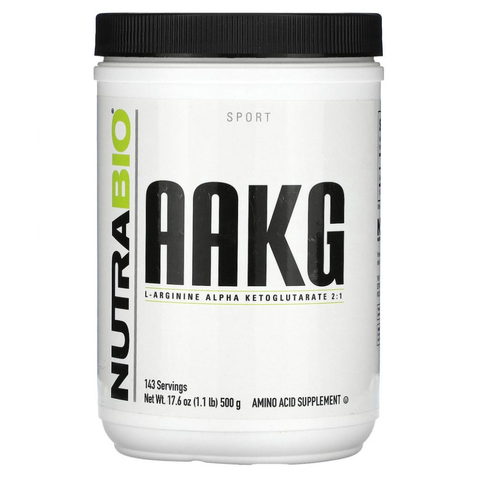 ������ ������ Nutrabio Labs, AAKG`` 500 � (1,1 �����)  IHerb (������) ����