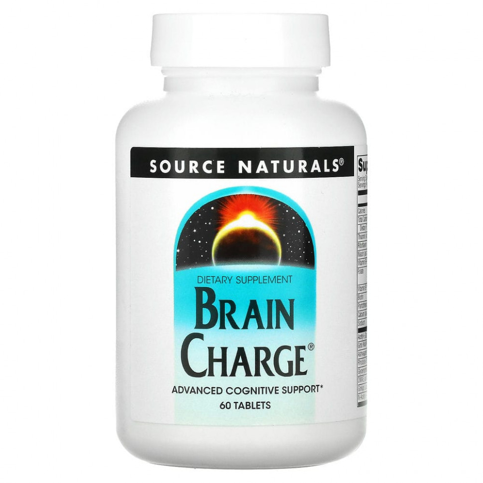 ������ ������ Source Naturals, Brain Charge, 60 ��������  IHerb (������) ����