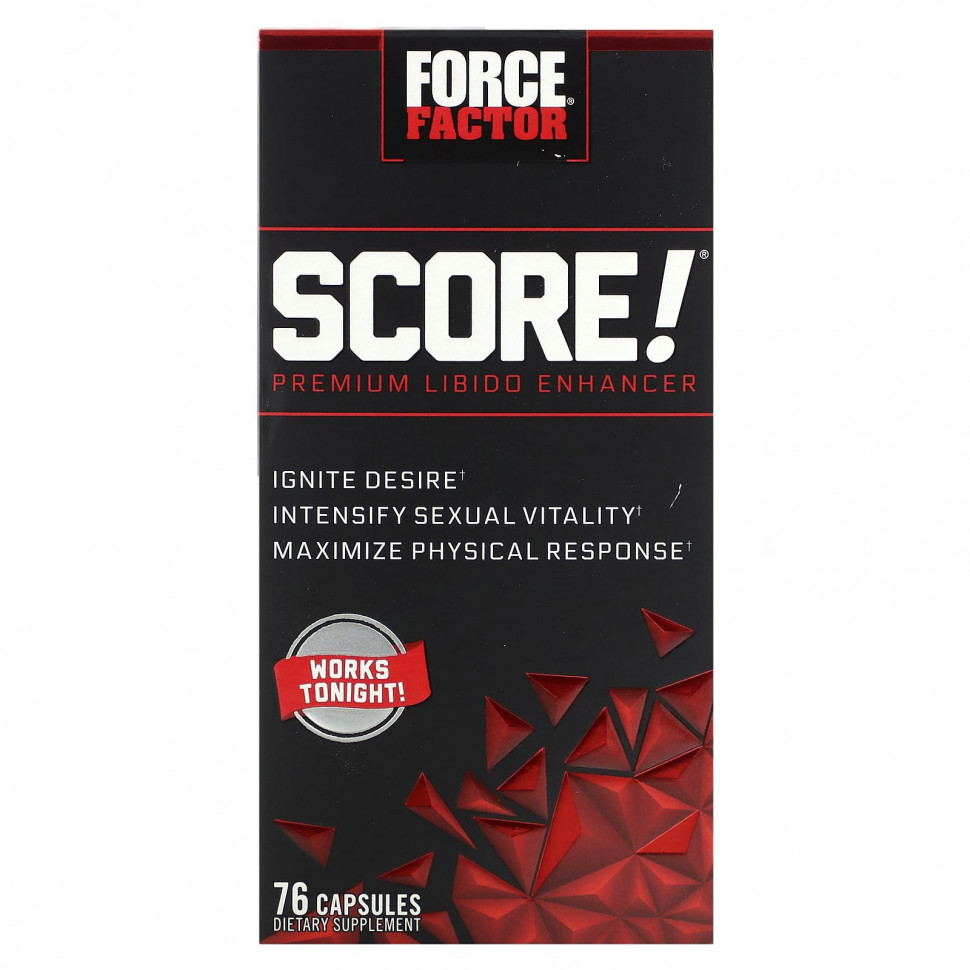 ������ ������ Force Factor, Score! Premium Libido Enhancer, 76 ������  IHerb (������) ����