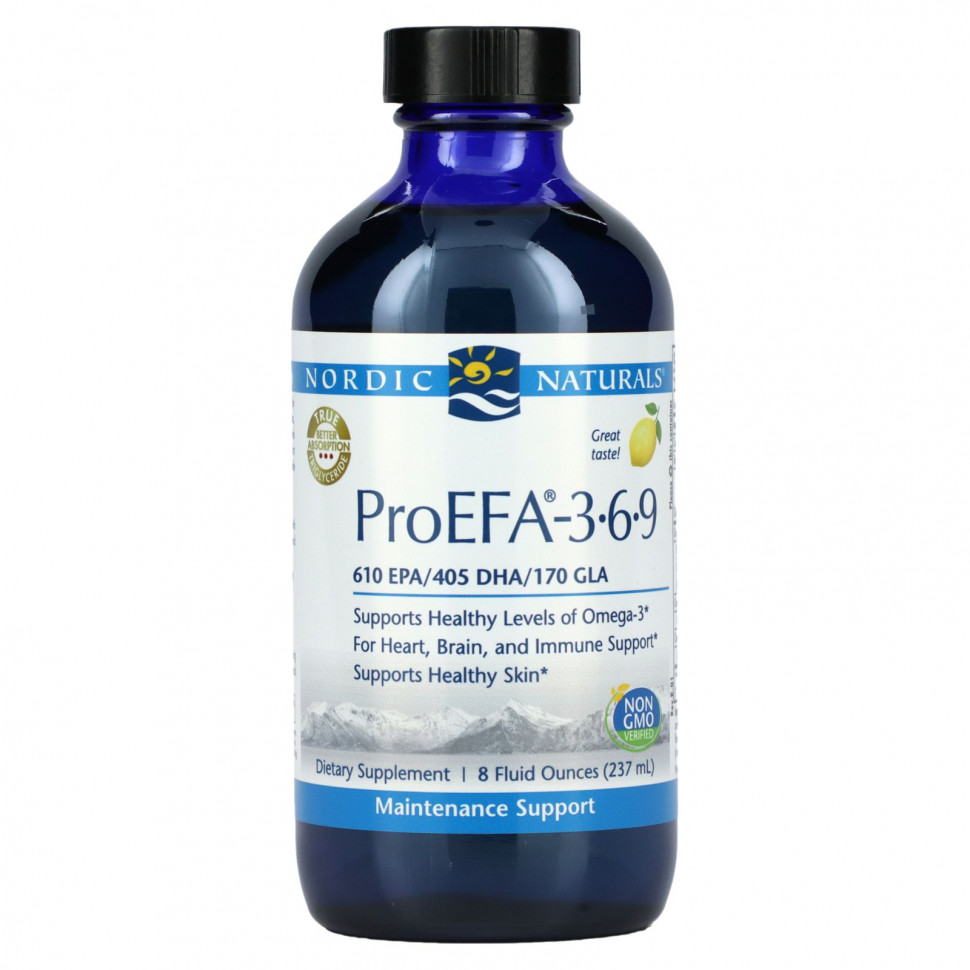 ������ ������ Nordic Naturals, ProEFA - 3-6-9, �����, 237 �� (8 ����. �����)  IHerb (������) ����