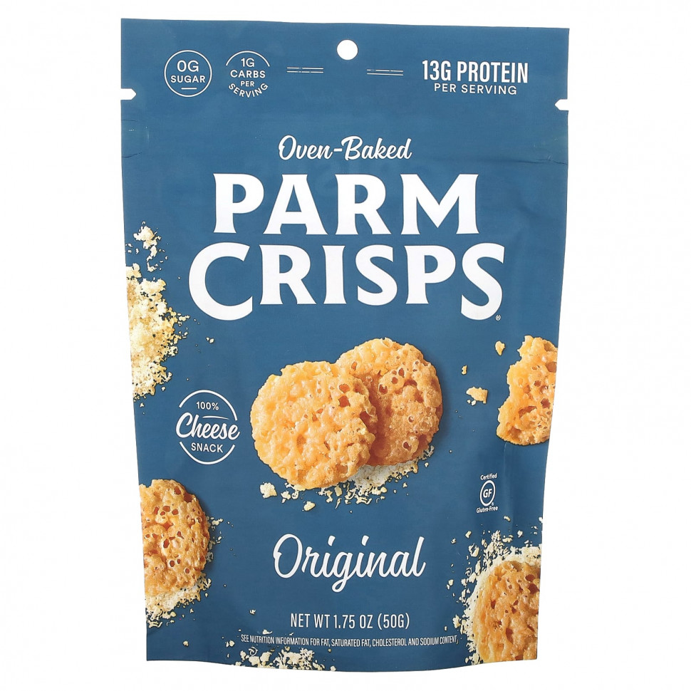������ ������ ParmCrisps, �������� �����, ���������� � �������, ������������, 50 � (1,75 �����)  IHerb (������) ����