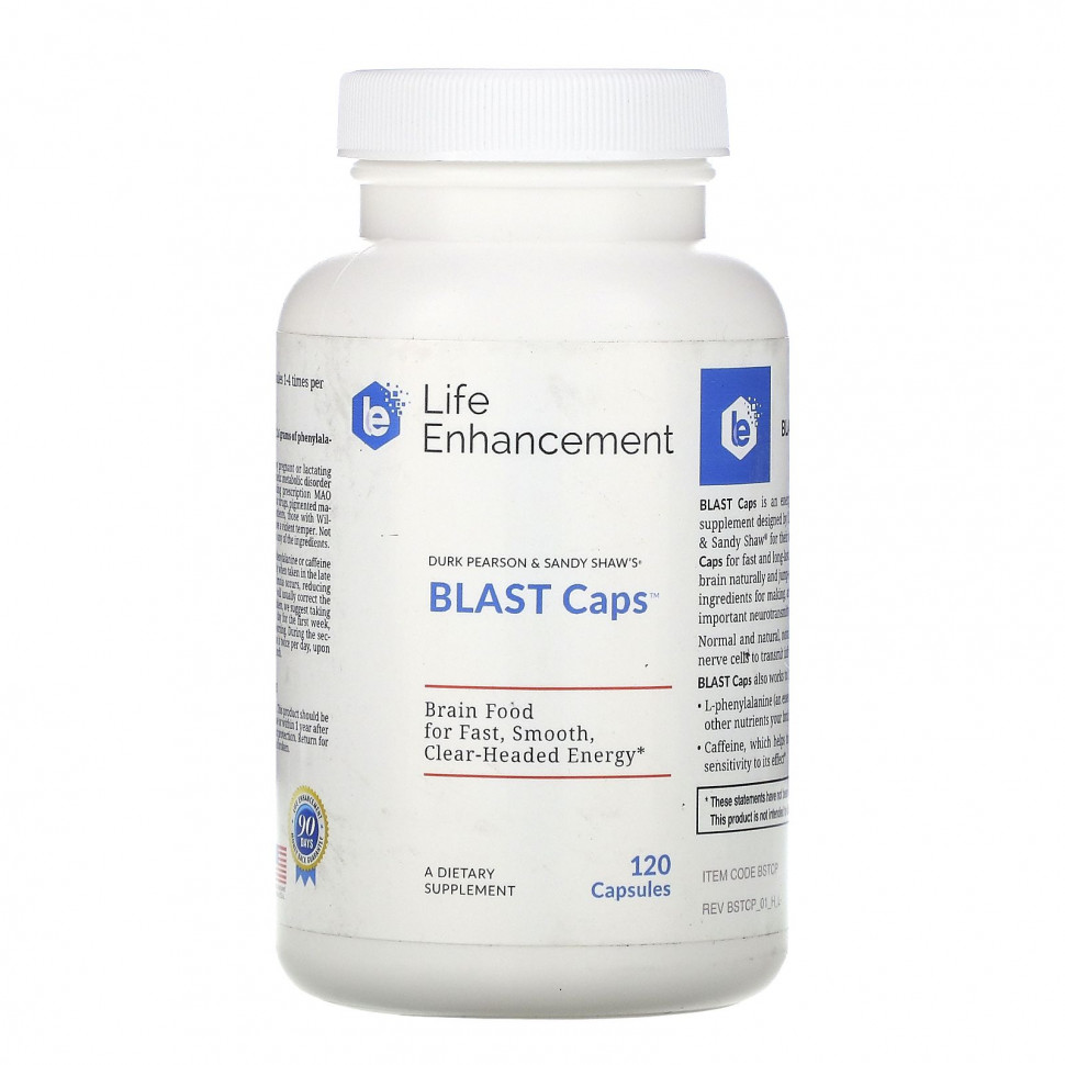 ������ ������ Life Enhancement, Blast Caps, 120 ������  IHerb (������) ����