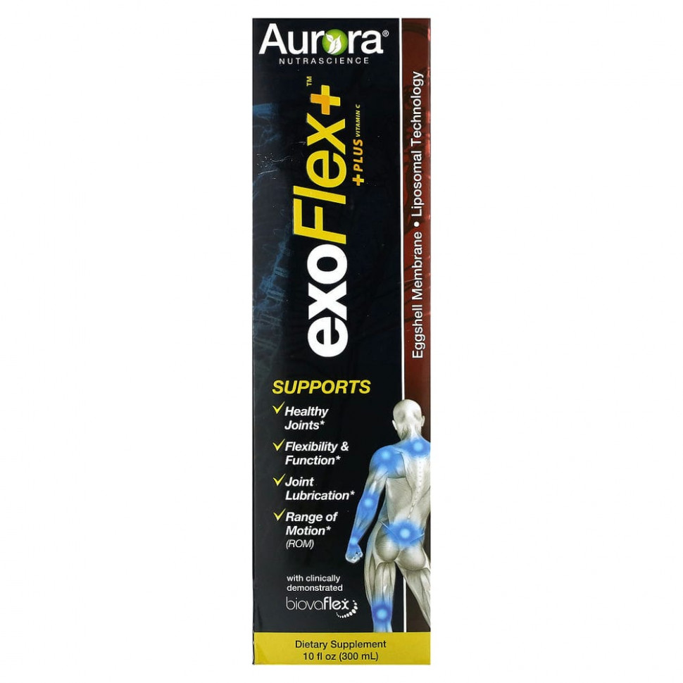 ������ ������ Aurora Nutrascience, Exo Flex + ������� C, 300 �� (10 ����. �����)  IHerb (������) ����