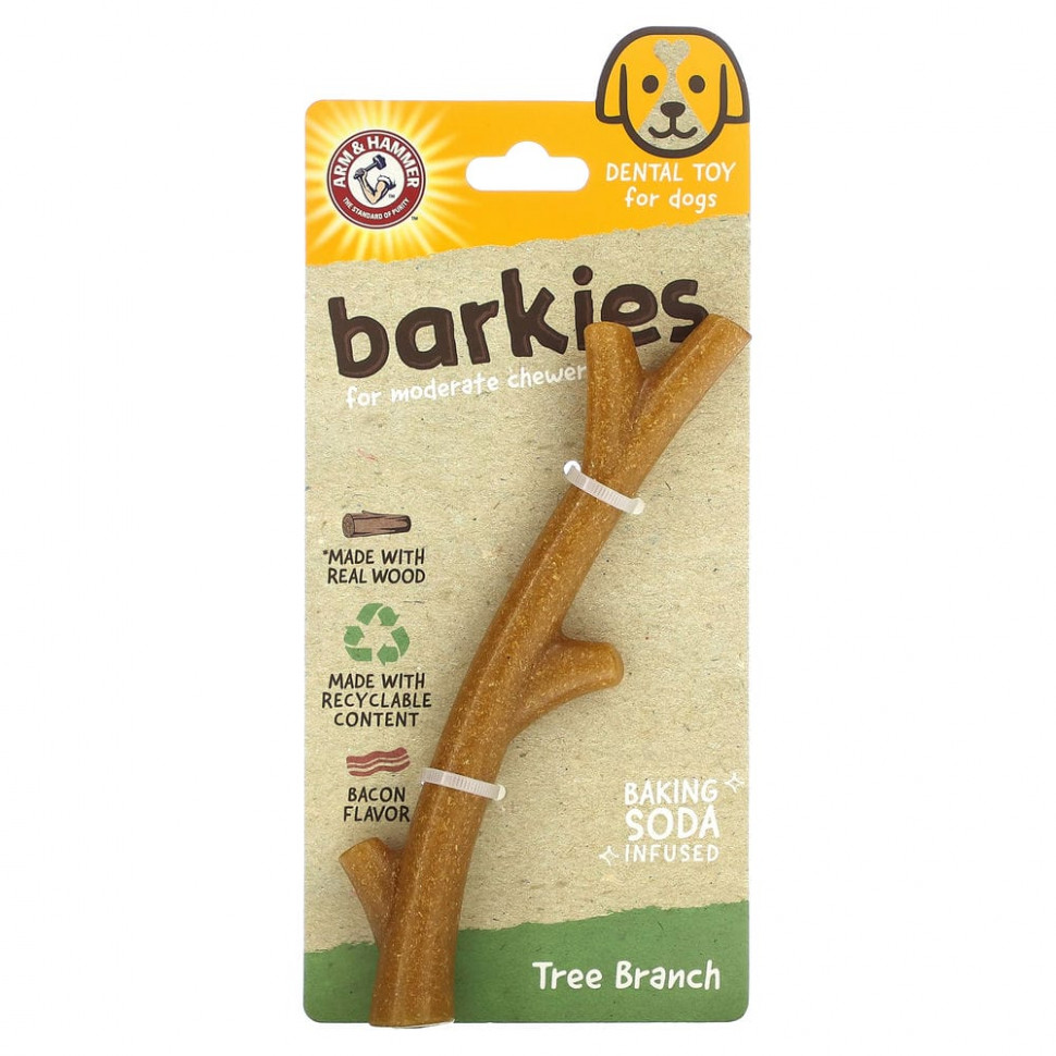 ������ ������ Arm & Hammer, Barkies for Moderate Chewers, ����������������� ������� ��� �����, ����� ������, �����, 1 �������  IHerb (������) ����