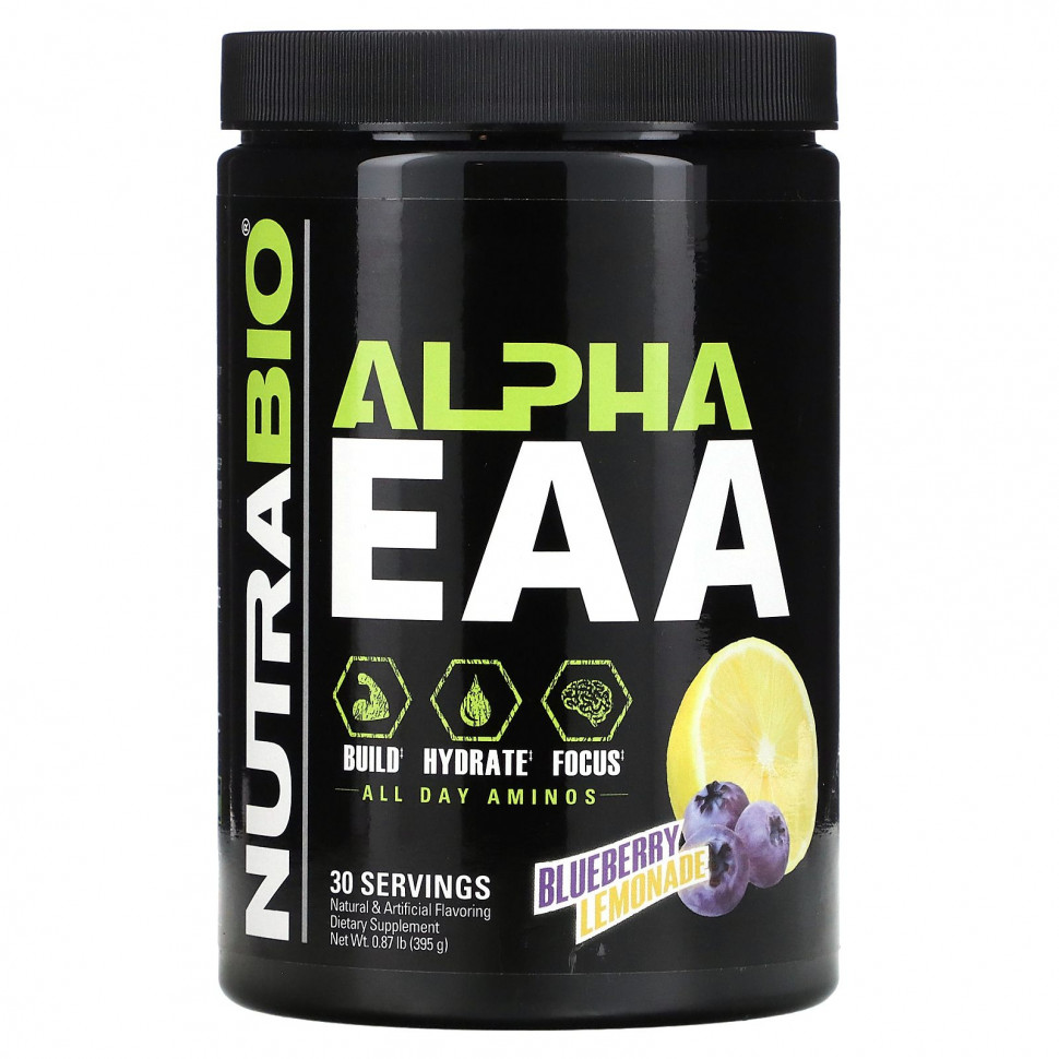 ������ ������ NutraBio Labs, Alpha EAA, ��������� �������, 395 � (0,87 �����)  IHerb (������) ����
