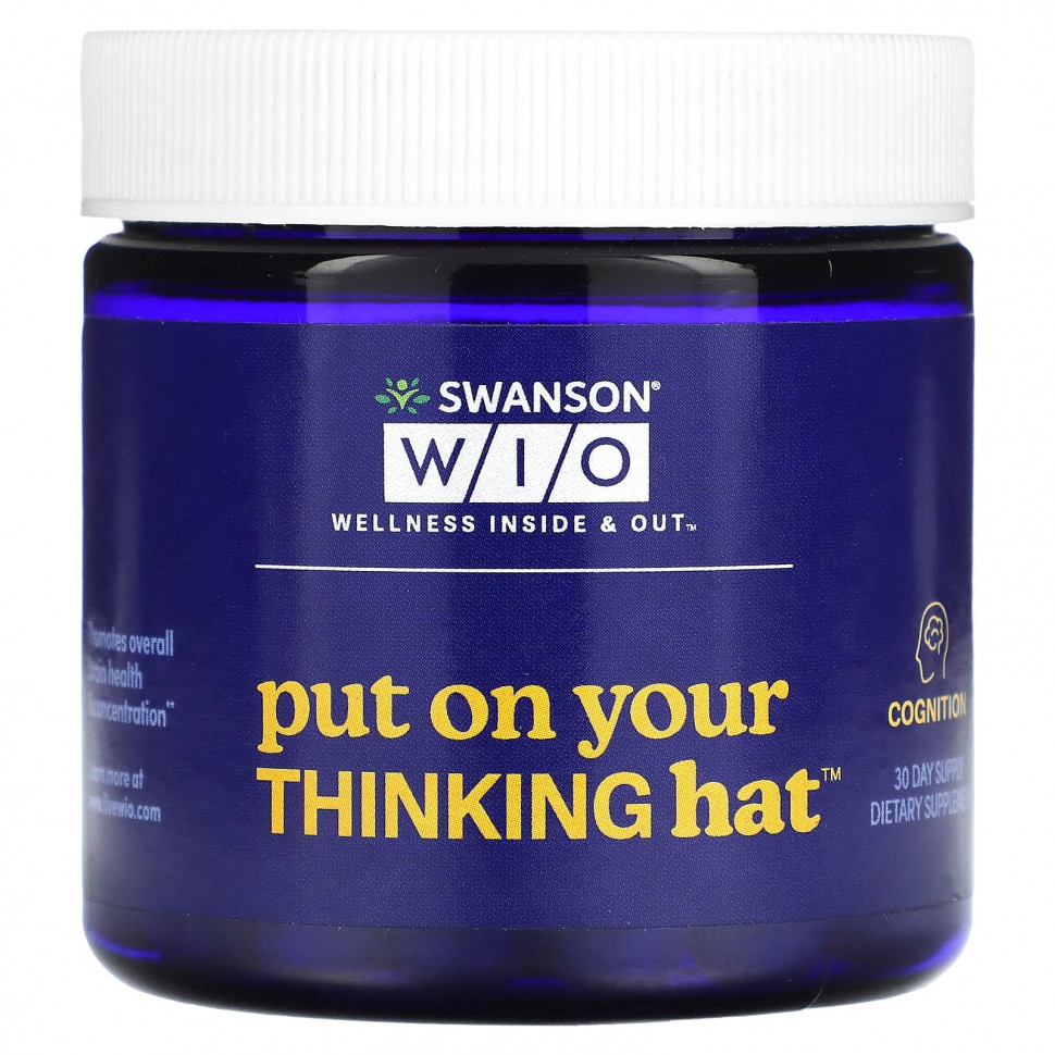 ������ ������ Swanson WIO, Put On Your Thinking Hat, 30 �������������� ������  IHerb (������) ����