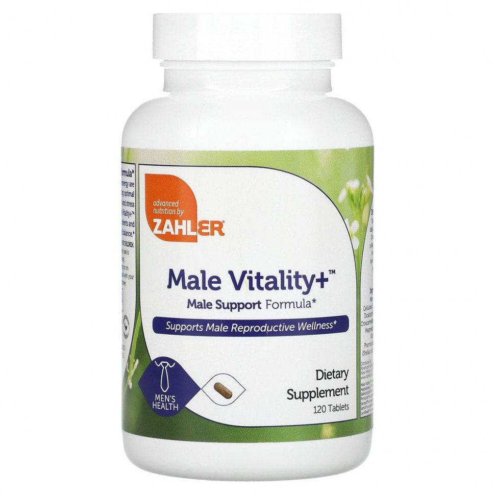 ������ ������ Zahler, Male Vitality +, 120 ��������  IHerb (������) ����