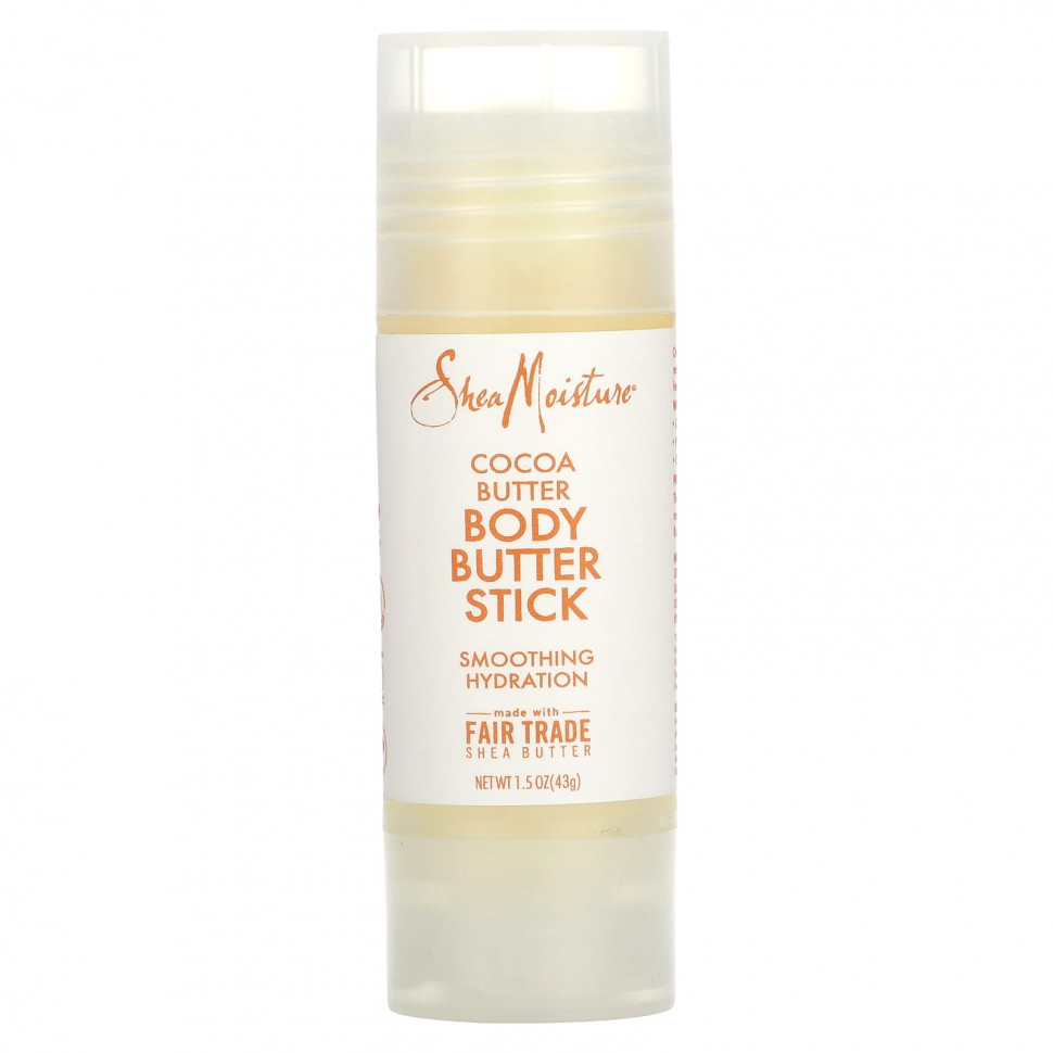 ������ ������ SheaMoisture, Body Butter Stick, ����� �����, 43 � (1,5 �����)  IHerb (������) ����