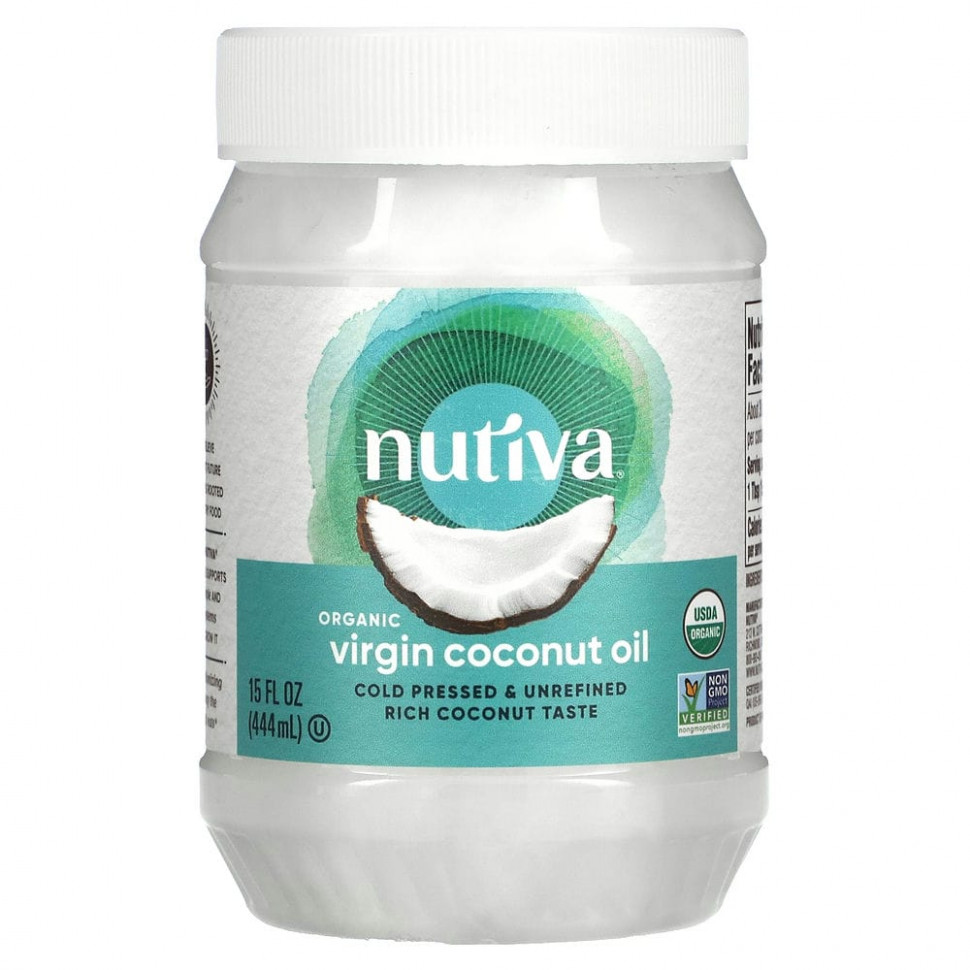 ������ ������ Nutiva, ������������ ��������� �����, ������� ������, 444 ��  IHerb (������) ����