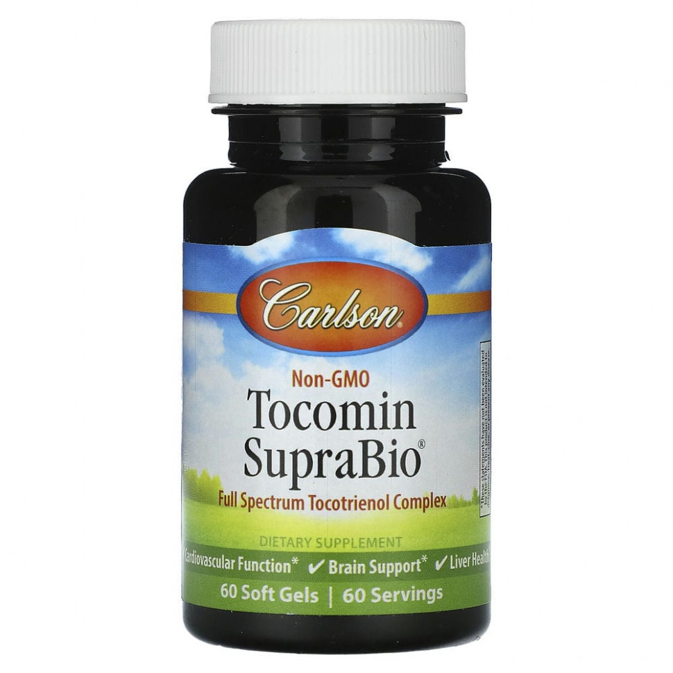 ������ ������ Carlson, Tocomin SupraBio, 60 ������ ��������  IHerb (������) ����