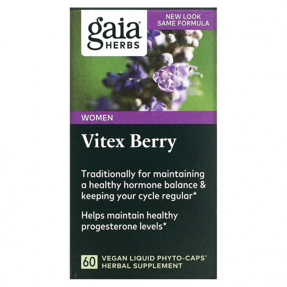 ������ ������ Gaia Herbs, ������, ������� ��� ������, 60 ��������� ������ Liquid Phyto-Caps  IHerb (������) ����