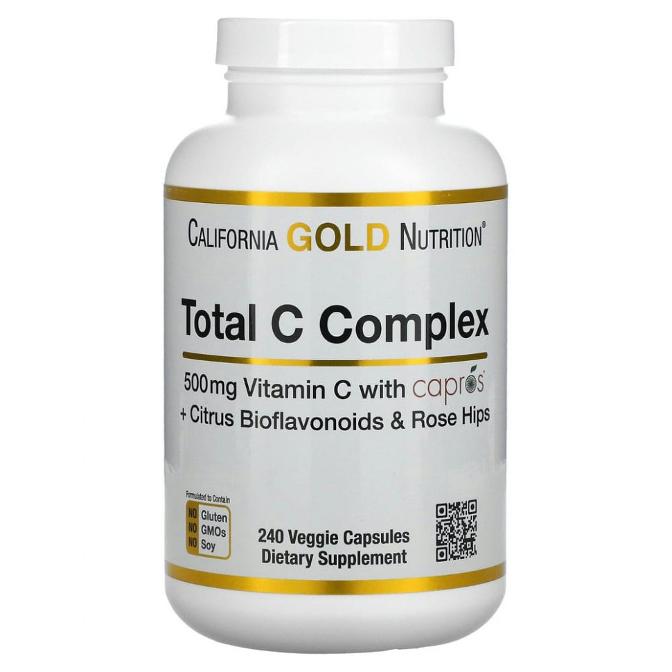 ������ ������ California Gold Nutrition, Total C Complex, 500 ��, 240 ������������ ������  IHerb (������) ����