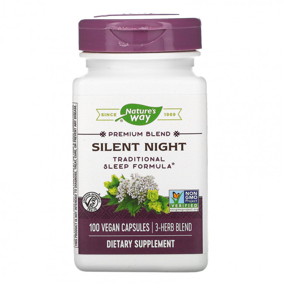 ������ ������ Nature's Way, Silent Night, 100 ��������� ������  IHerb (������) ����