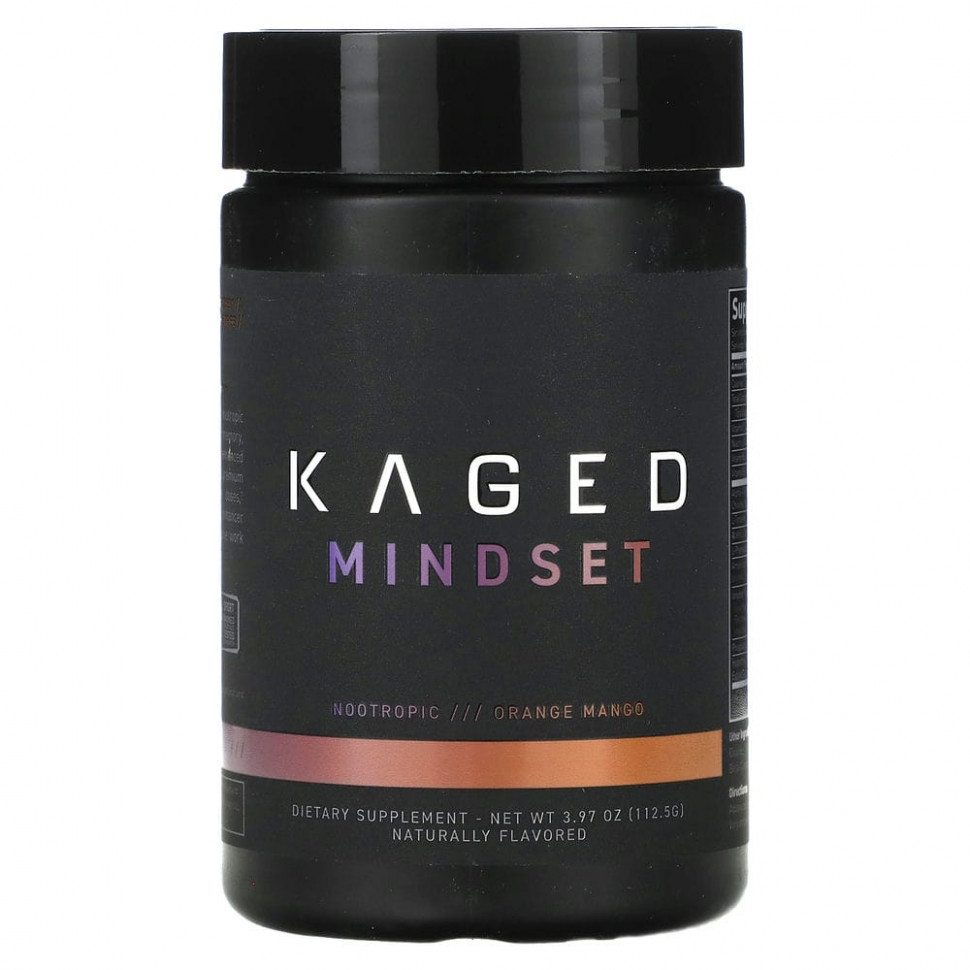 ������ ������ Kaged, Mindset, �������� � �����, 112,5 � (3,97 �����)  IHerb (������) ����