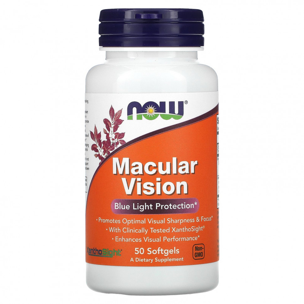 ������ ������ NOW Foods, Macular Vision, Blue Light Protection, 50 Softgels  IHerb (������) ����