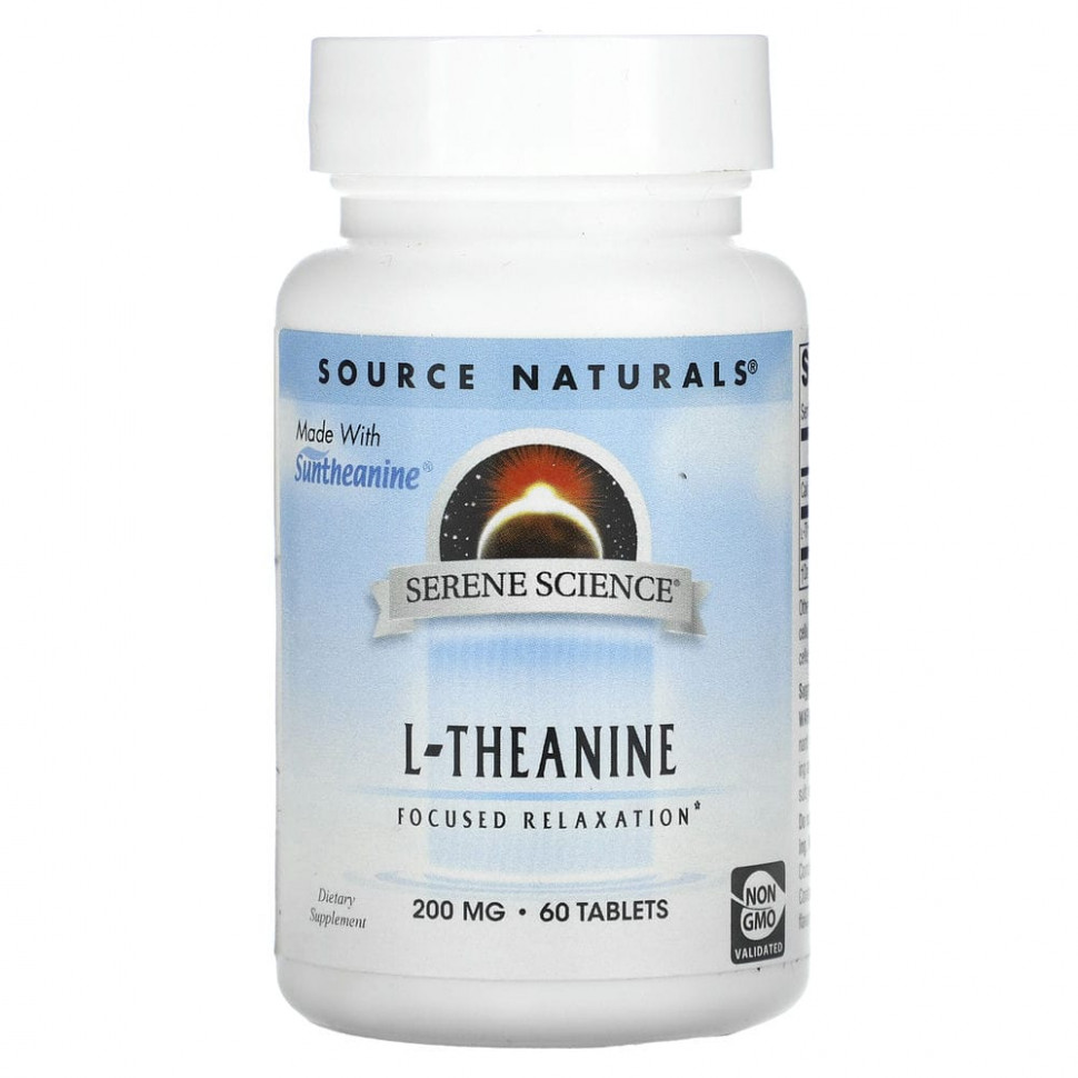 ������ ������ Source Naturals, L-������, 200 ��, 60 ��������  IHerb (������) ����