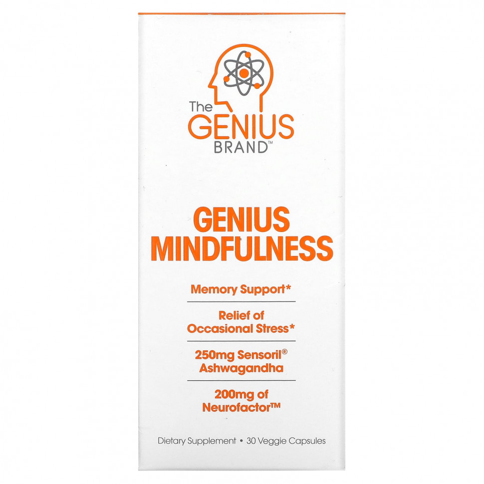 ������ ������ The Genius Brand, Genius Mindfullness, 30 ������������ ������  IHerb (������) ����