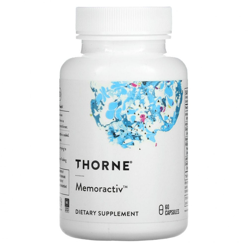 ������ ������ Thorne Research, Memoractiv, 60 ������  IHerb (������) ����
