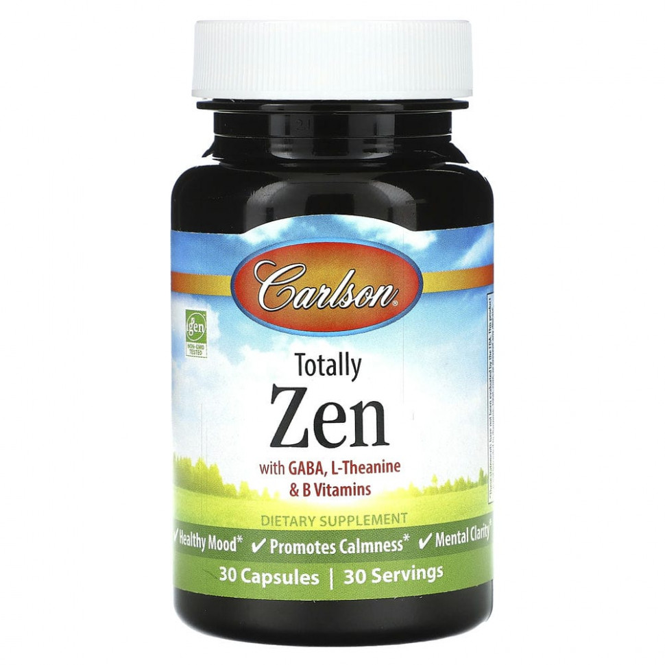 ������ ������ Carlson, Totally Zen, 30 ������  IHerb (������) ����
