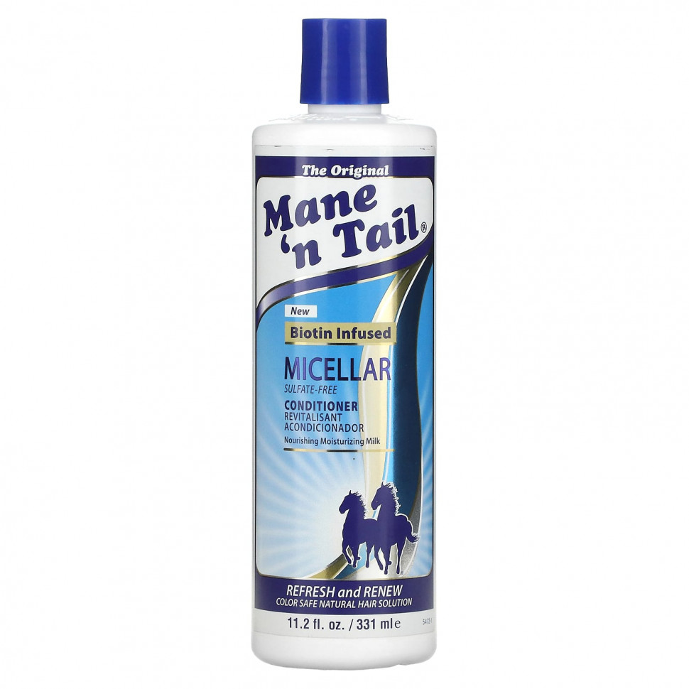 ������ ������ Mane 'n Tail, The Original, Micellar Conditioner, Biotin Infused, 11.2 fl oz (331 ml)  IHerb (������) ����