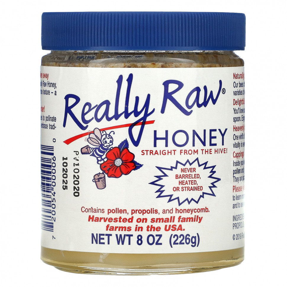 ������ ������ Really Raw Honey, ����������� ���, 226 � (8 �����)  IHerb (������) ����