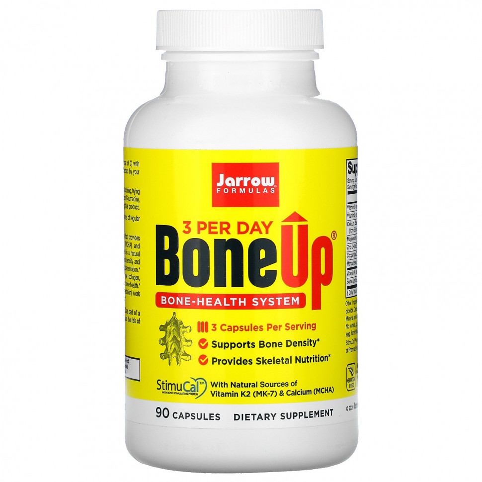 ������ ������ Jarrow Formulas, Bone-Up, ��� ���� � ����, 90 ������  IHerb (������) ����