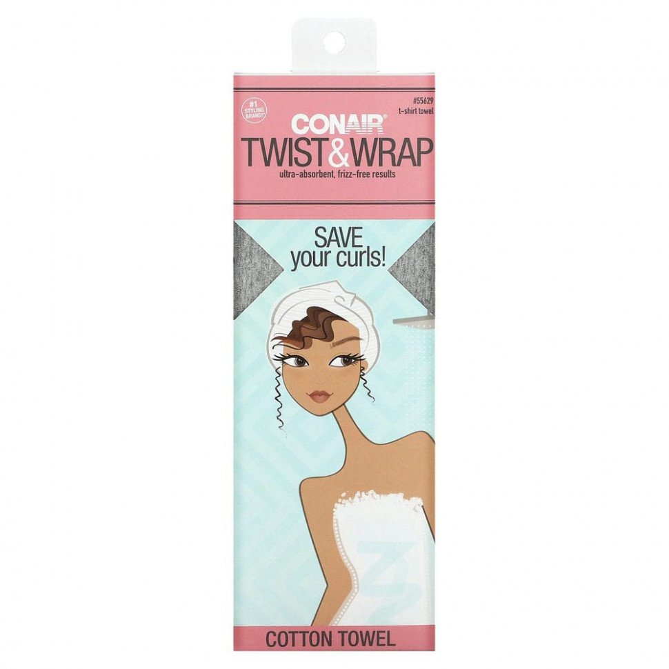 ������ ������ Conair, ��������� ��������� Twist & Wrap, 1 ��.  IHerb (������) ����