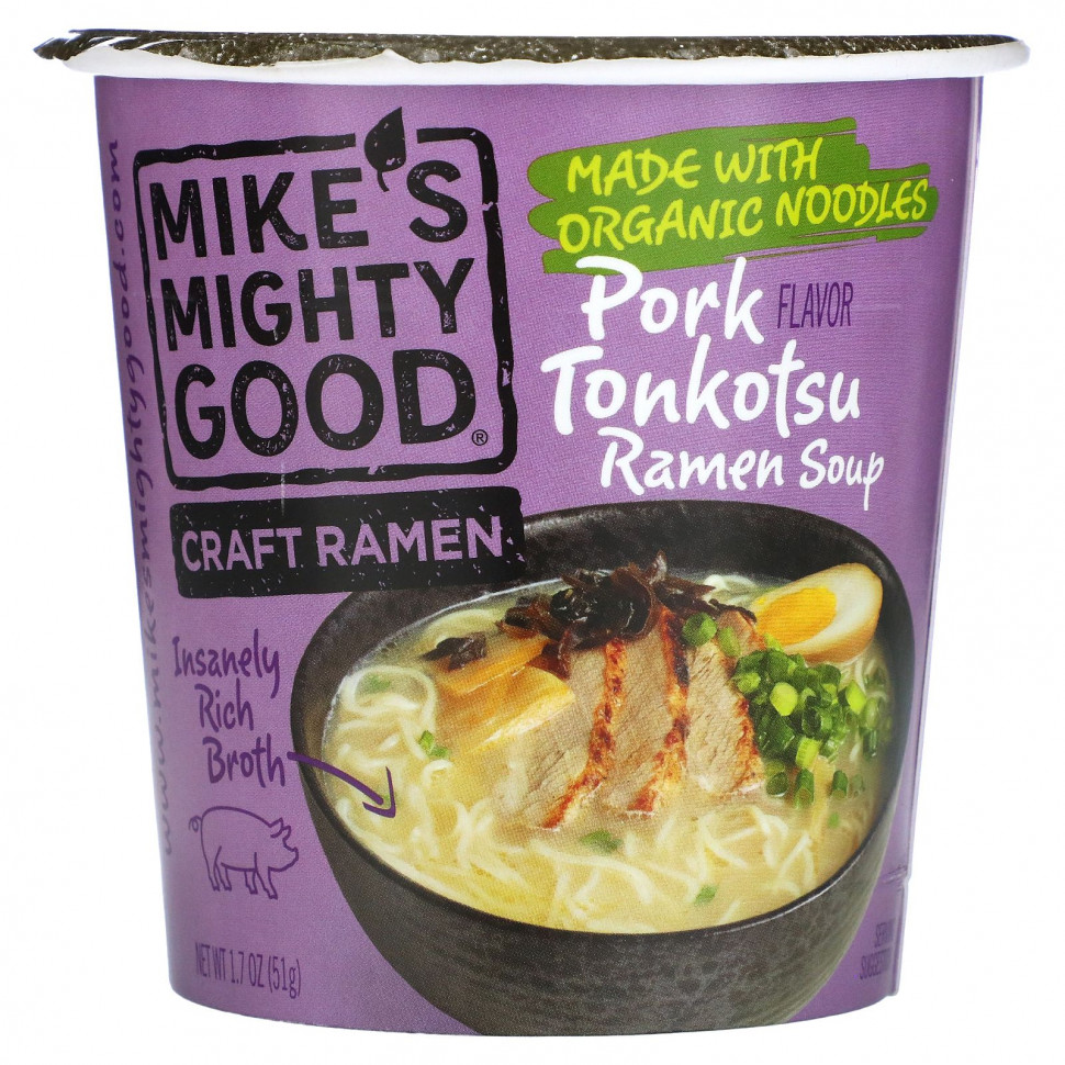 ������ ������ Mike's Mighty Good, Craft Ramen Cup, ��� ������� �� �������, 51 � (1,7 �����)  IHerb (������) ����