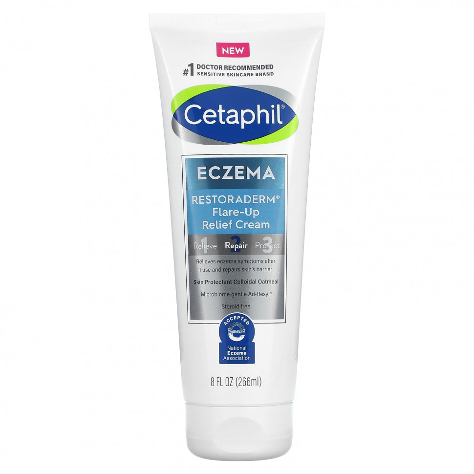 ������ ������ Cetaphil, Eczema, Restoraderm, ���� ��� ���������� ����������, 266 �� (8 ����. �����)  IHerb (������) ����