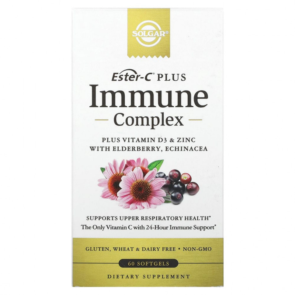 ������ ������ Solgar, �������� �������� Ester-C Plus, 60 ������ ��������  IHerb (������) ����