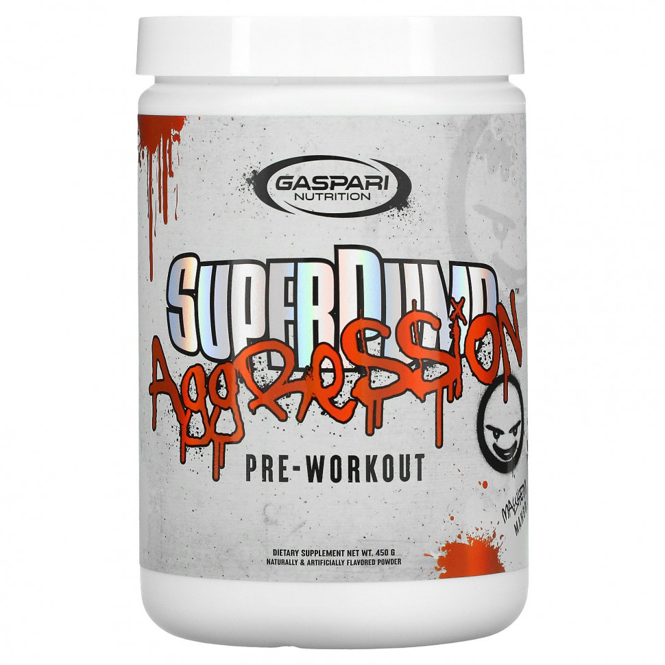 ������ ������ Gaspari Nutrition, SuperPump Aggression Pre-Workout, Mayhem Mango , 450 g  IHerb (������) ����