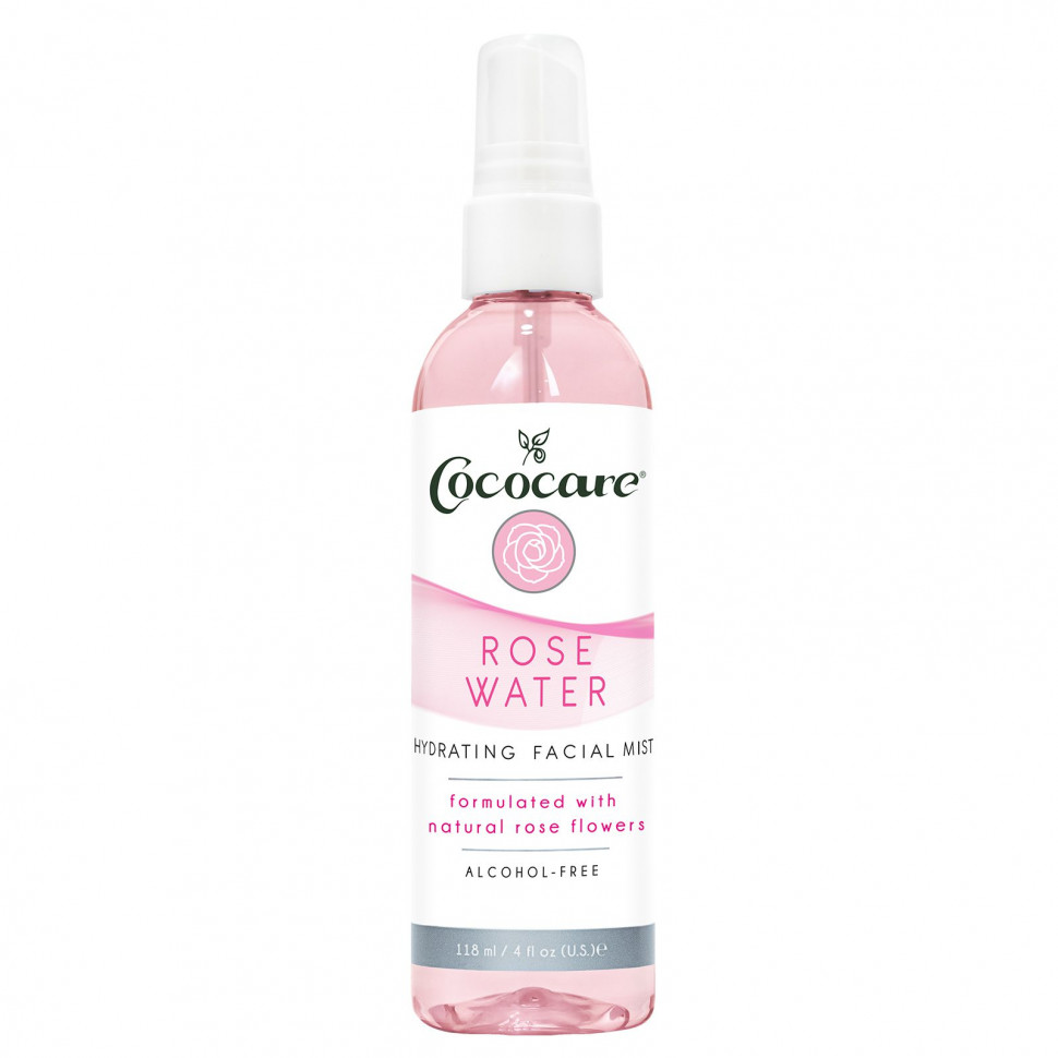 ������ ������ Cococare, Rose Water, Hydrating Facial Mist, Alcohol-Free, 4 fl oz (118 ml)  IHerb (������) ����