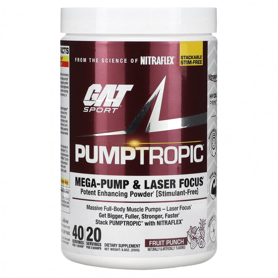 ������ ������ GAT, Pumptropic, ��������� ����, 250 � (8,8 �����)  IHerb (������) ����