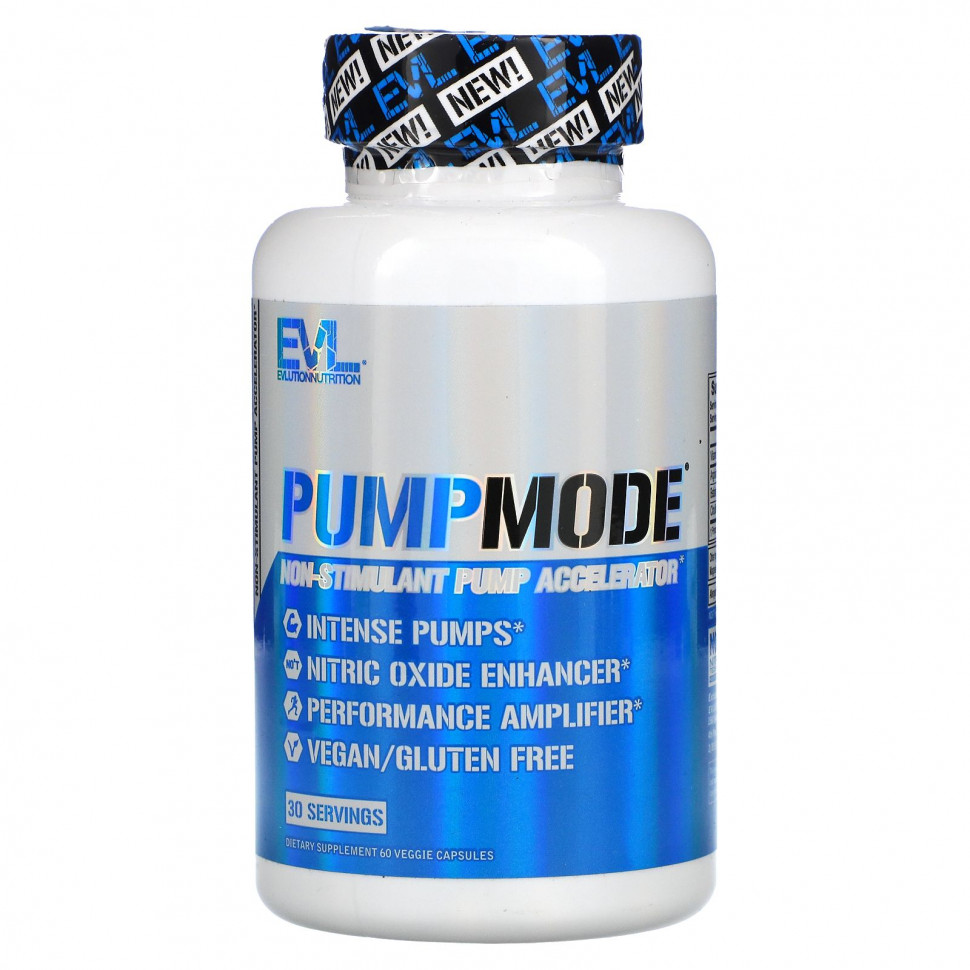 ������ ������ EVLution Nutrition, PumpMode, 60 ������������ ������  IHerb (������) ����