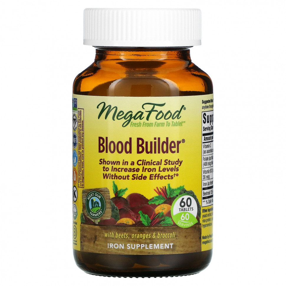 ������ ������ MegaFood, Blood Builder, 60 ��������  IHerb (������) ����
