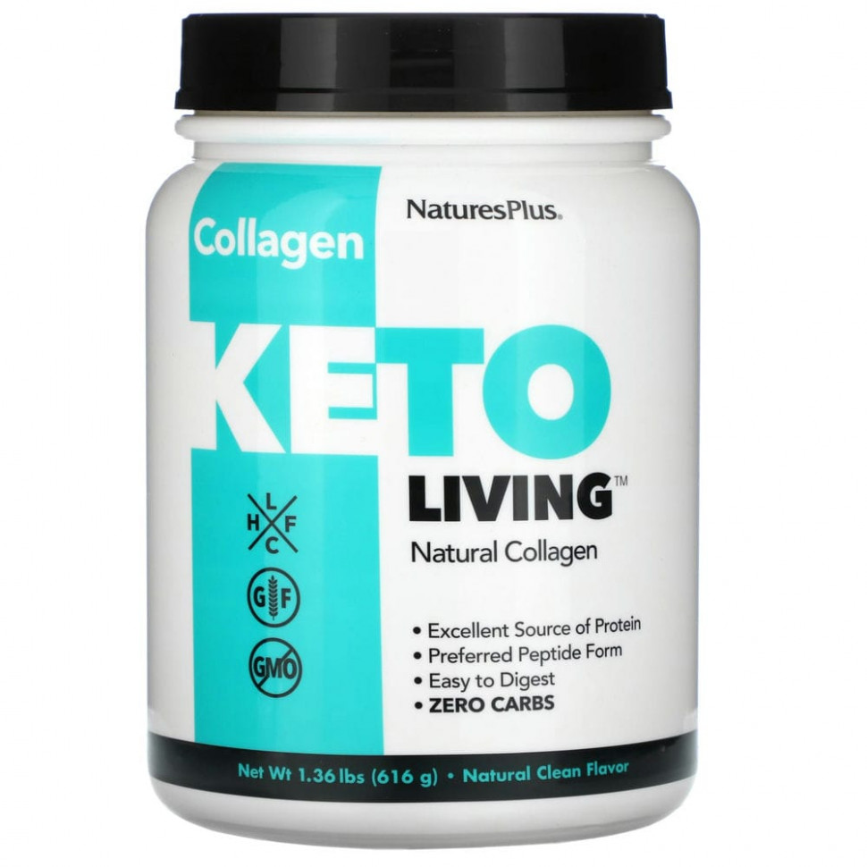 ������ ������ NaturesPlus, Keto Living, ����������� ��������, 1,36 ����� (616 �)  IHerb (������) ����
