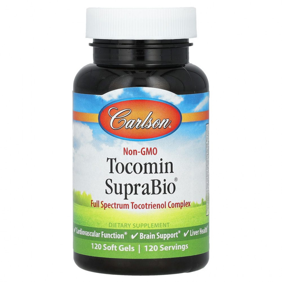 ������ ������ Carlson Labs, Tocomin SupraBio, 120 ������  IHerb (������) ����