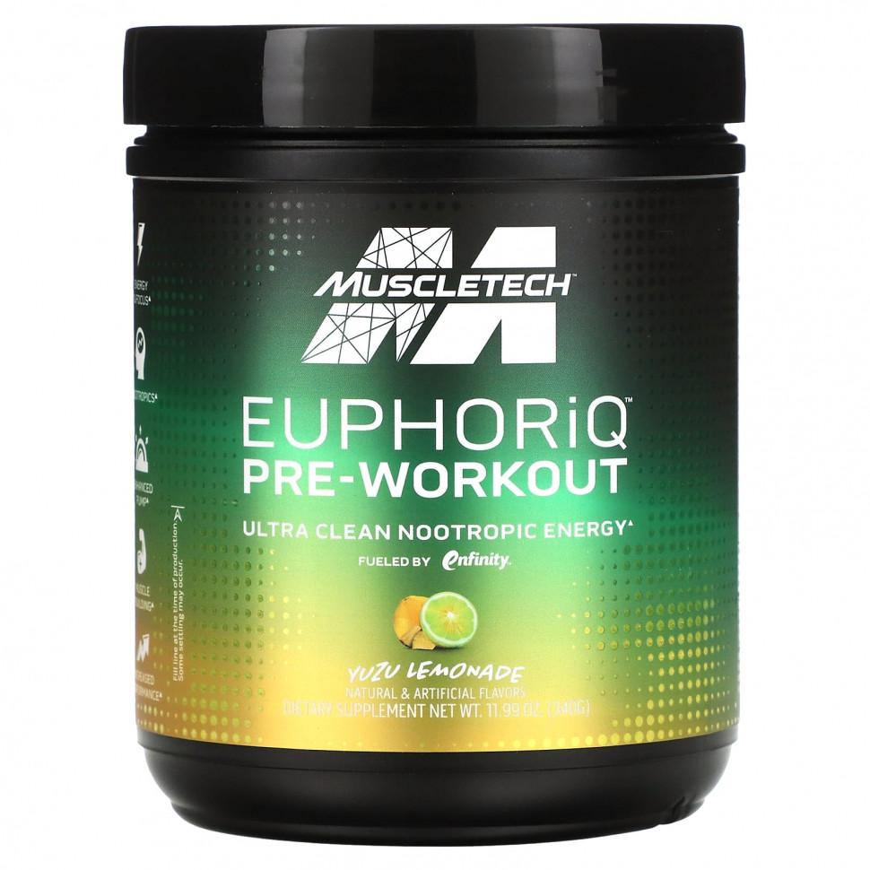 ������ ������ MuscleTech, EuphoriQ, ����������������� ��������, ������� ����, 340 � (11,99 �����)  IHerb (������) ����