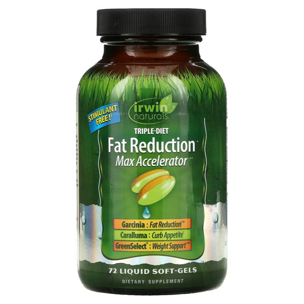 ������ ������ Irwin Naturals, Triple-Diet Fat Reduction + Max Accelerator, 72 ����������� �������  IHerb (������) ����
