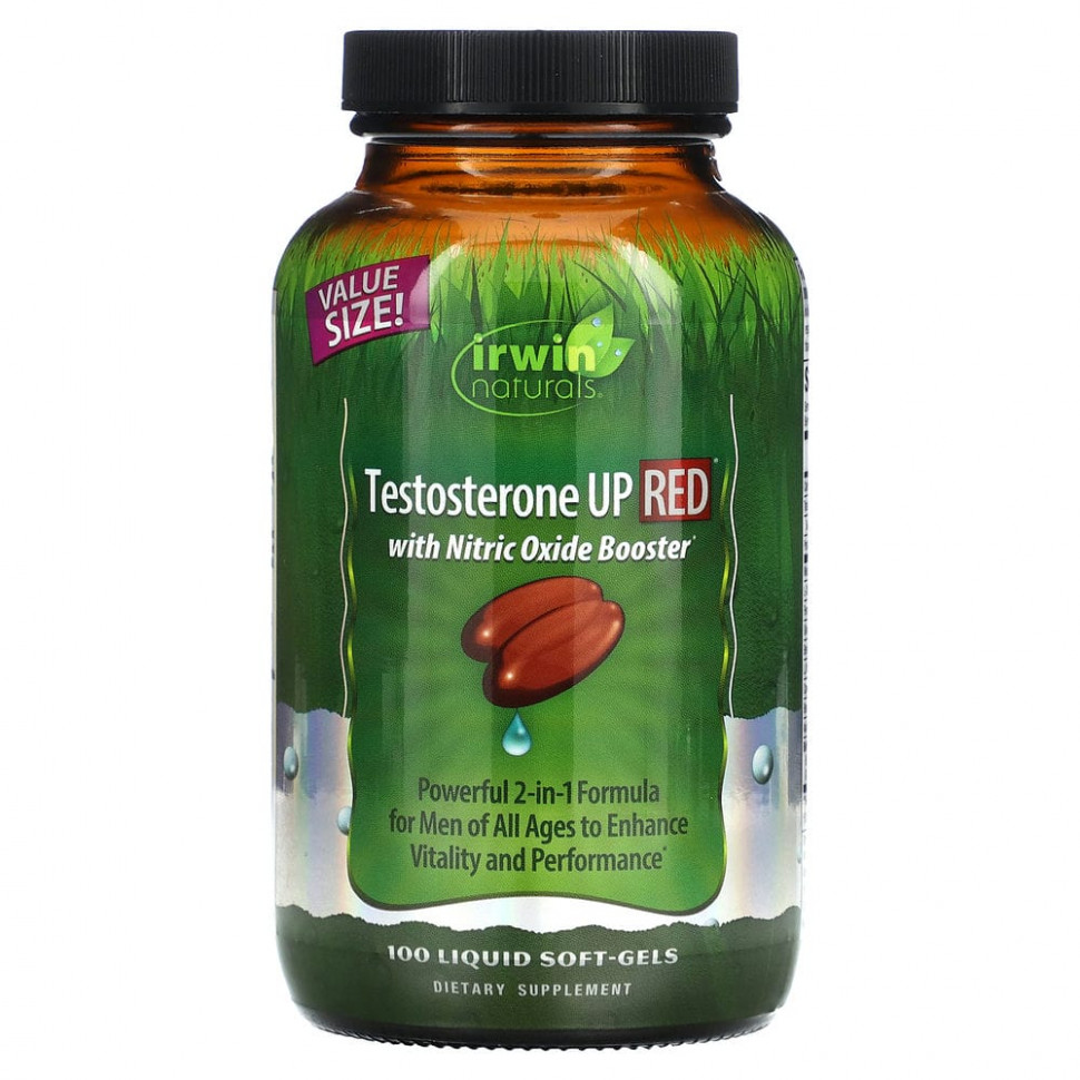 ������ ������ Irwin Naturals, Testosterone UP Red � �������� ������ �����, 100 ����������� ������  IHerb (������) ����